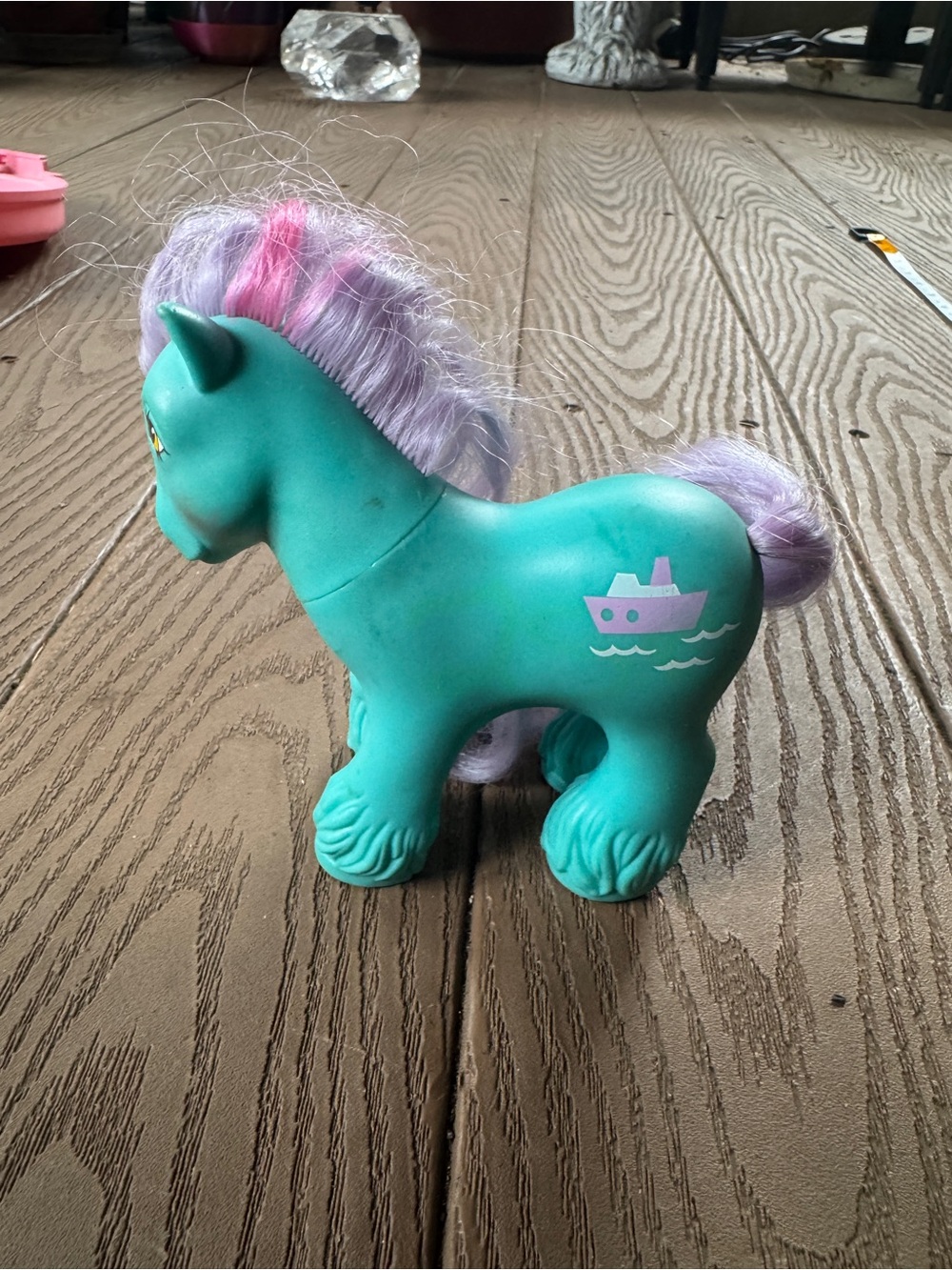 ‘Salty' (Tugboat) from My Little Pony G1 Big Brother series by Hasbro